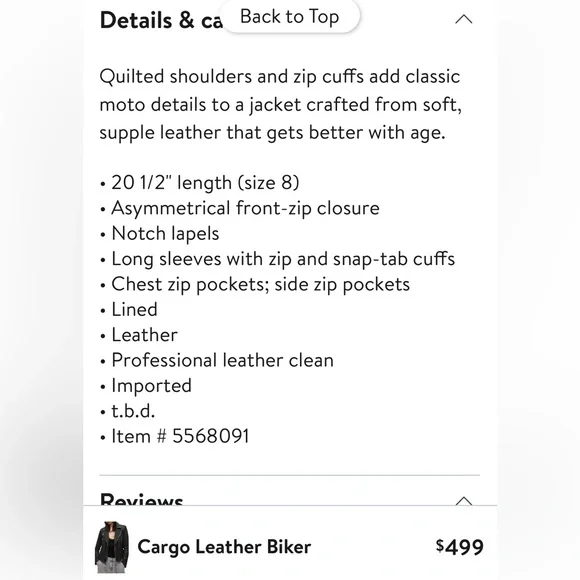 NWT AllSaints Leather Cargo Biker Jacket